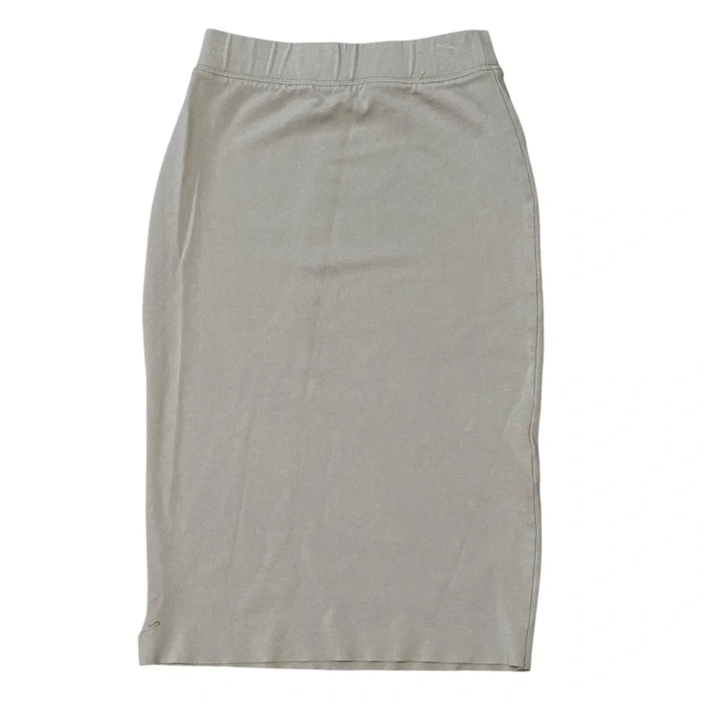 Iris Khaki Pencil Straight Skirt Size Small
